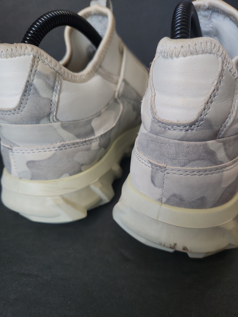 ECCO Sneakers Fluidform Women Size 8-8.5 Camouflage Low Slip On - Picture 8 of 10